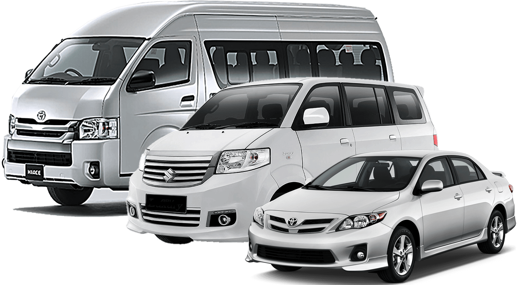 Rent a Car van APV